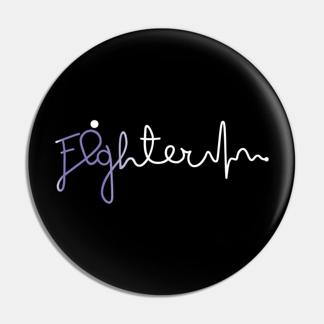 Fighter- Hodgkins Lymphoma Cancer Gifts Hodgkins Lymphoma Cancer Pin by AwarenessClub