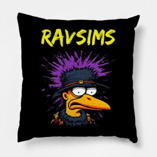 Raven Pillow