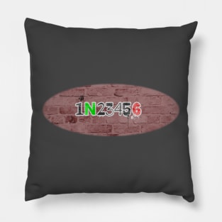 1N23456 Graffiti Pillow