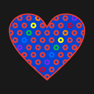 Phish Donuts Pride Heart T-Shirt