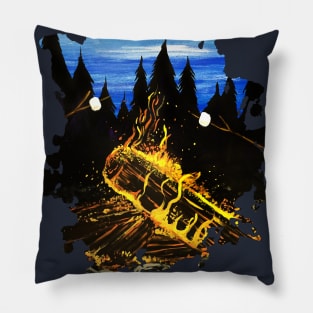 Camp Fire Pillow