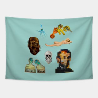 Salvador Dalí Sticker Pack Tapestry