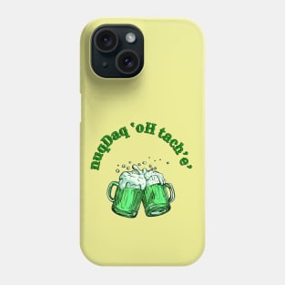 Where's the Bar - nuqDaq 'oH tach'e' (MD23KL001b) Phone Case