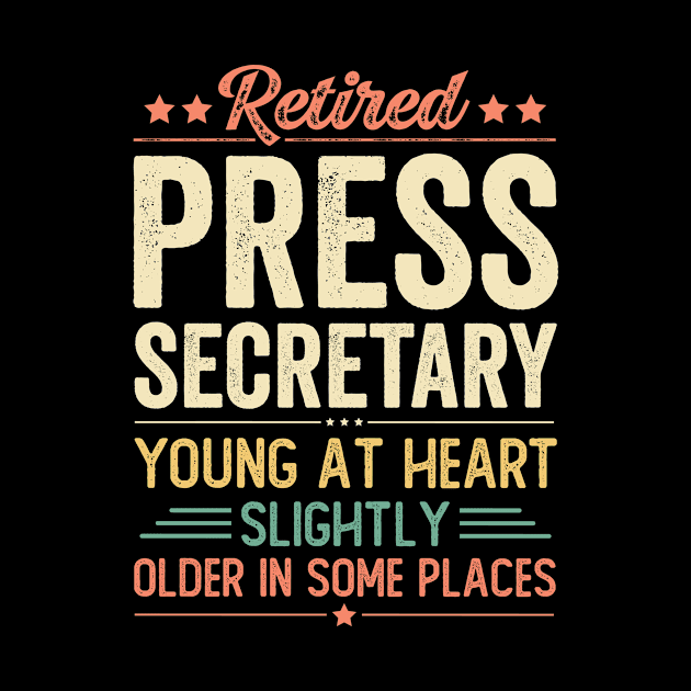 Retired Press Secretary by Stay Weird