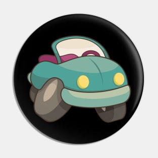 Retro Cartoon Car Pin