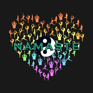 Namaste Yoga Design T-Shirt