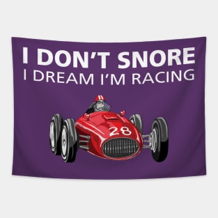 I Don’t Snore: Racing Tapestry