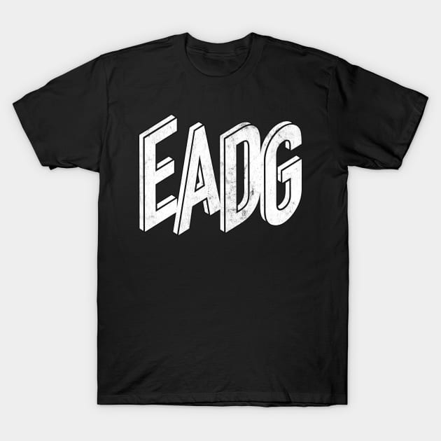 EADG // Bass Guitarist Gift Design - Bass Player Gift - T-Shirt
