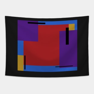 Rectangle shapes Tapestry