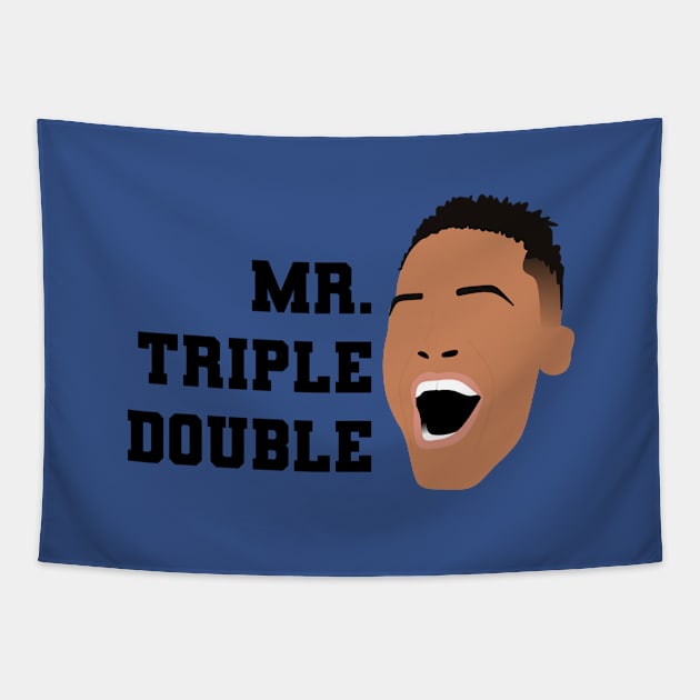 Mr Triple Double Tapestry by sofjac