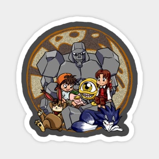 Monster Rancher Group Magnet