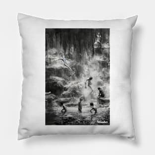 Fountain of youth collection Pillow