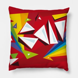 Item S27 of 30 (Skittles Abstract Study) Pillow