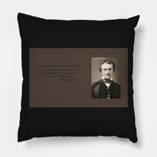 Edgar Allan Poe Pillow