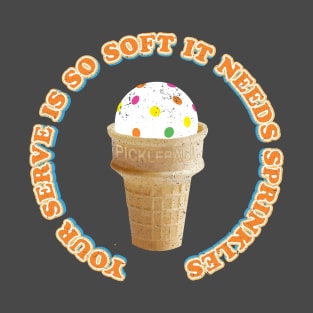 Softserve Pickleball Sprinkles T-Shirt