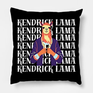 kendrick lama Pillow