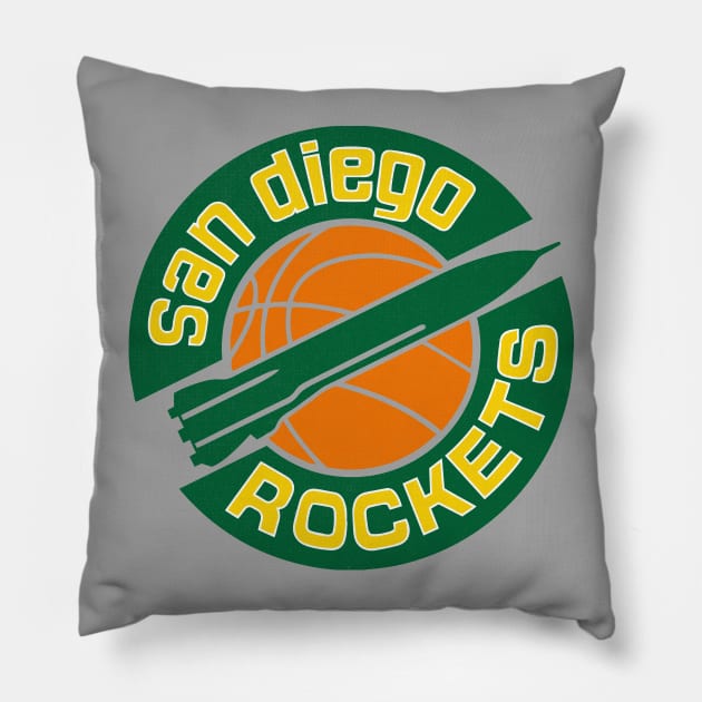 Original San Diego Rockets Pillow by LocalZonly