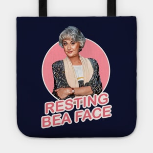 Golden Girls Dorothy Zbornak Bea Arthur - Resting Bea Face Tote