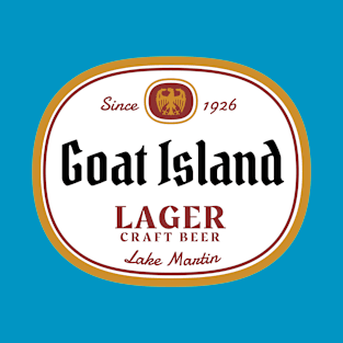 Goat Island Lager • Lake Martin alternate T-Shirt