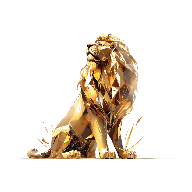 gold lion by enzo studios