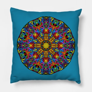 Galaxy Mandala Pillow