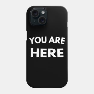 YOU ARE HERE Shirt John Lennon Wore This Phone Case