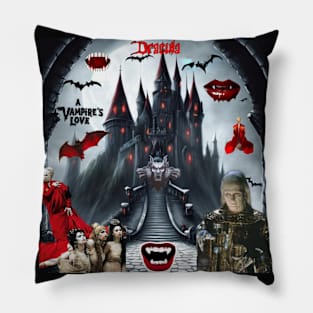 Dracula A Vampires Love Pillow