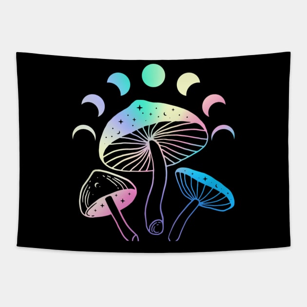 Pastel Mushroom Tapestry by Hija de Marte Tarot