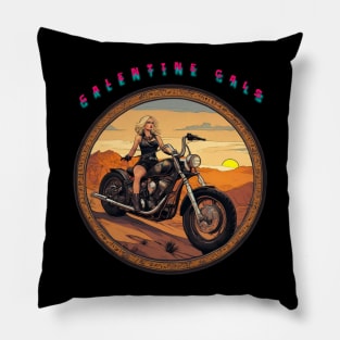 Galentines gal in the desert Pillow