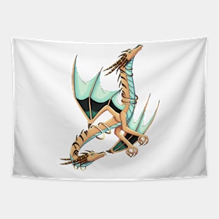 Dragon Amphisbaena Tapestry