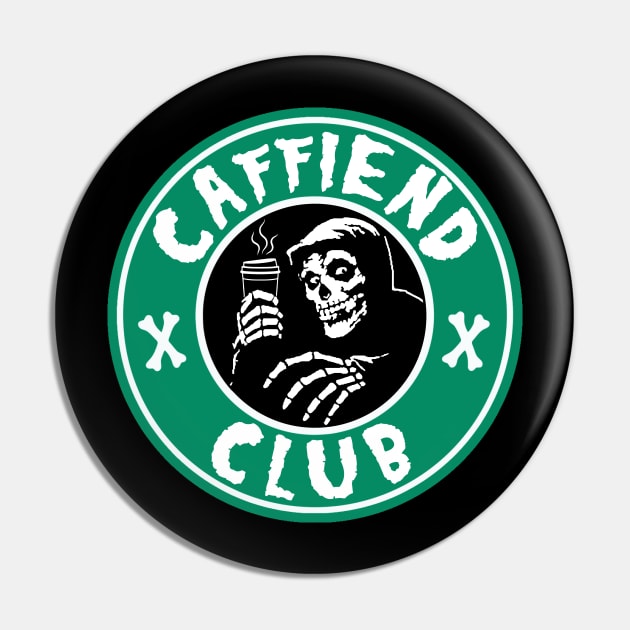 CAFFIEND CLUB ))(( Crimson Ghost Coffee Blend Pin by darklordpug