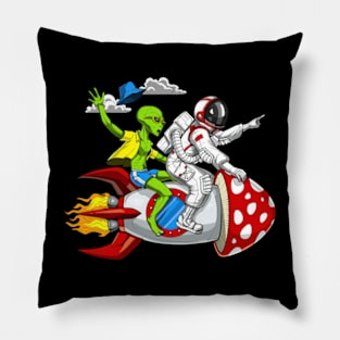 Space Psychonauts Trip Pillow