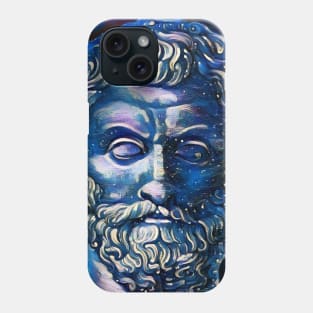 Thales of Miletus Portrait | Thales of Miletus Artwork 4 Phone Case