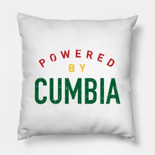 Powered by Cumbia - cumbia reggea colors Pillow