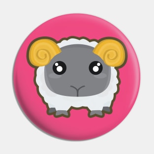 Kawaii Sheep Pin