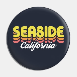 Retro Seaside California Pin