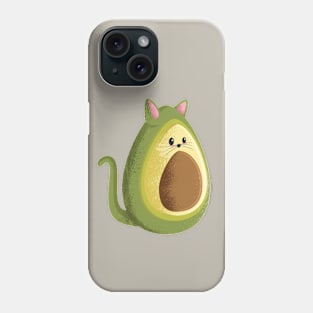 Avocado Cat Phone Case