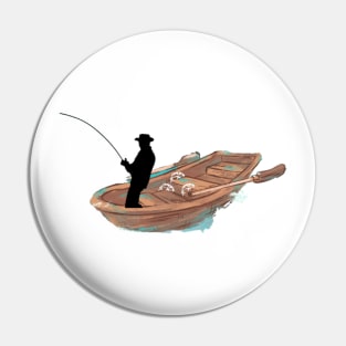 Fisherman Pin