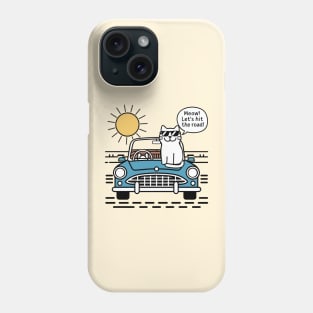 Summer Road Trip Vacation Cat lover Gift Phone Case