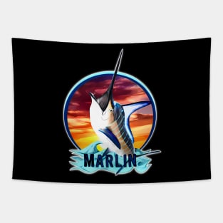 Marlin fishing Tapestry