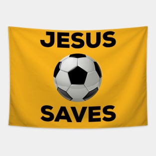 Jesus Saves Tapestry