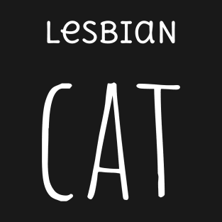 Lesbian Cat T-Shirt