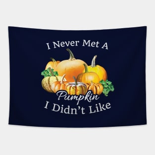 Pumpkin lovers I never met a pumpkin didn't like Tapestry