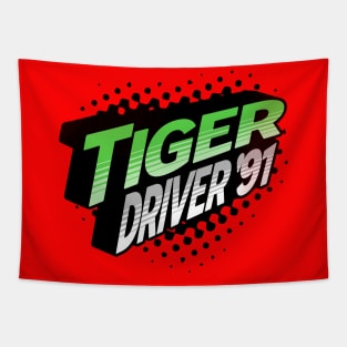 Tiger Driver '91 Tapestry