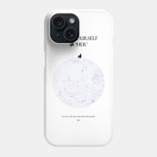 LOVE YOURSELF 承 ‘HER’ Moon Dark Phone Case