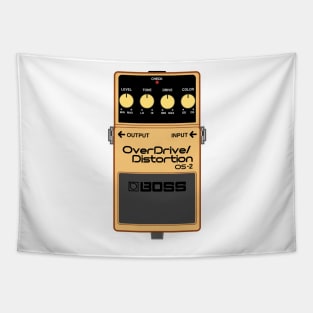 Boss OS-2 OverDrive / Distortion Guitar Effect Pedal Tapestry