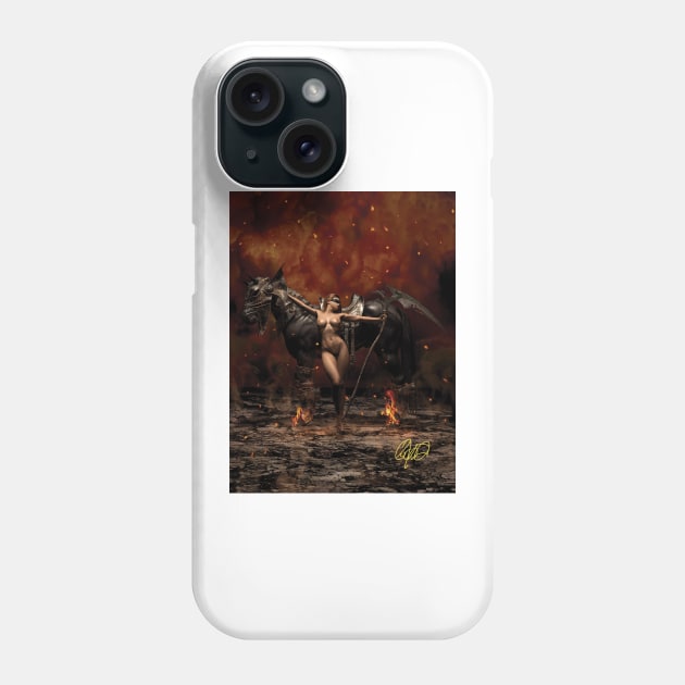 Death Dealer Phone Case by BYCOLERO