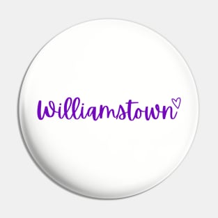 williamstown script Pin