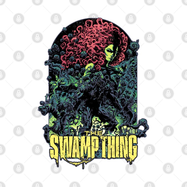 Monster Swamp Thing by OrcaDeep