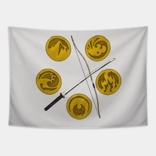 Legend of the five rings Tapestry